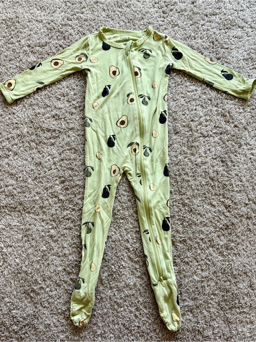 Kyte Baby Avocado footie